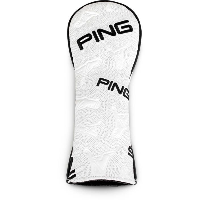 PING Icon Fairway Headcover - White