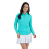 Ibkul Long Sleeve Icefil Solid Mock