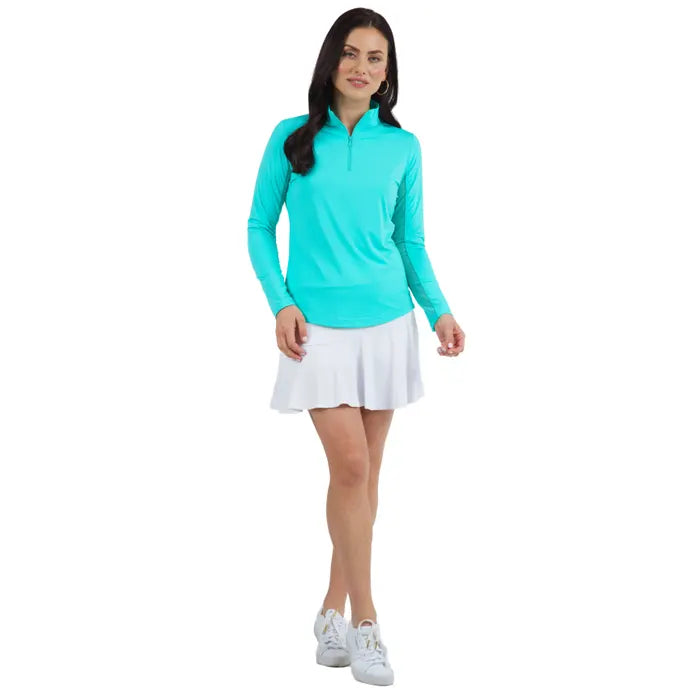Ibkul Long Sleeve Icefil Solid Mock