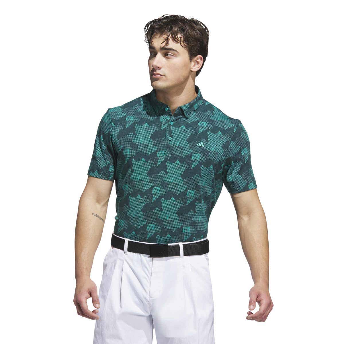 Adidas Mens Go-To Print Polo