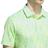 ADIDAS MENS ULTIMATE365 TEXTURED PRINT POLO