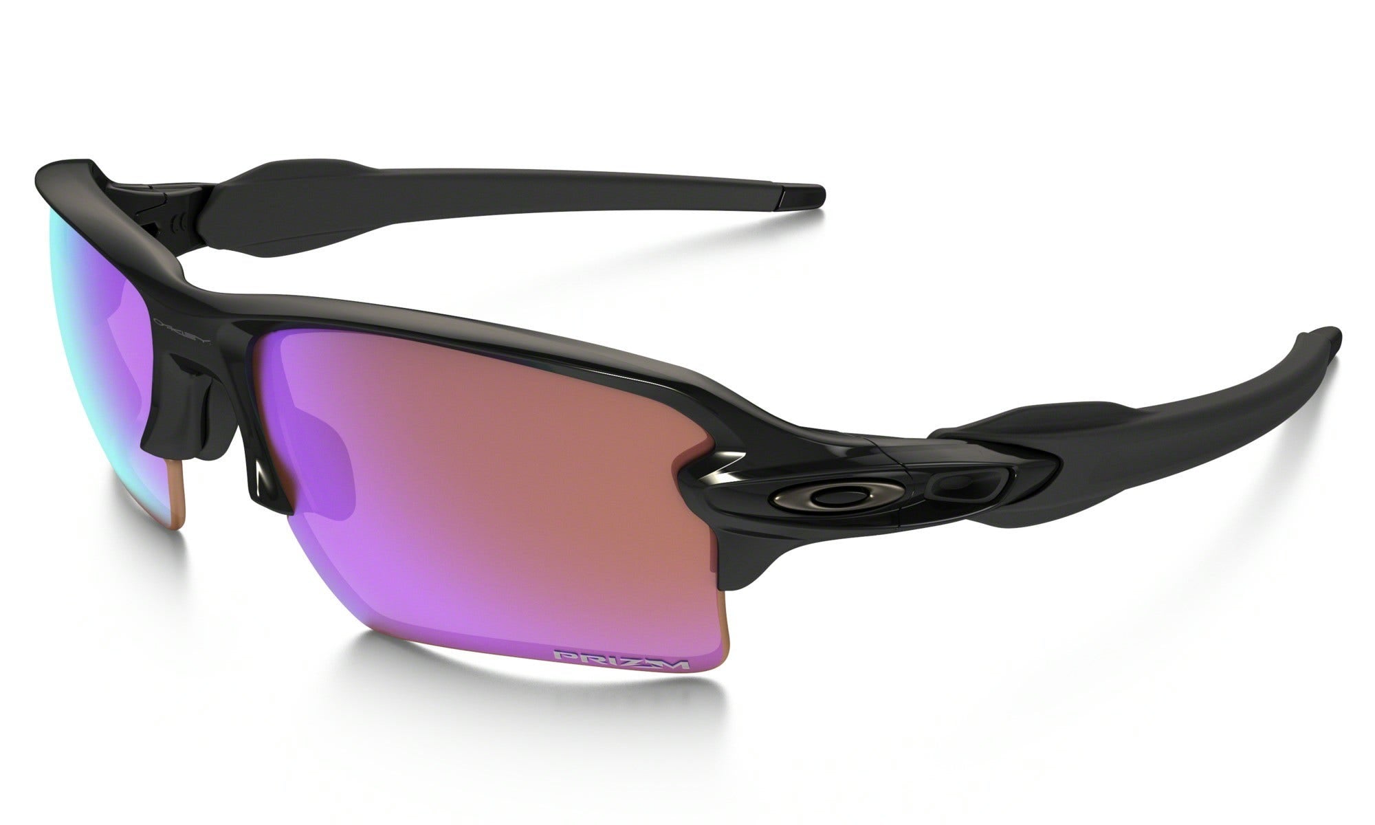 Oakley Flak 2.0 XL Polished Black with PRIZM Golf Lens – Drummond Golf