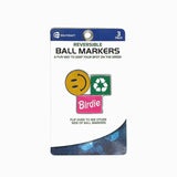 GolfCraft Reversible Fun Ball Markers - 3 Pack