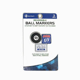 GolfCraft Reversible America Ball Markers - 3 Pack
