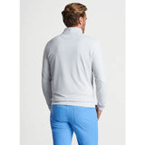 PETER MILLAR MENS PERTH MELANGE 1/4 ZIP