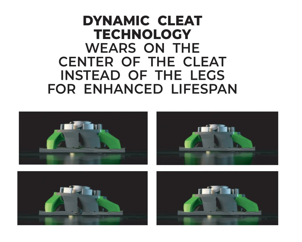 Softspikes Tour Flex Pro Fast Twist White/Translucent - 18 Pack