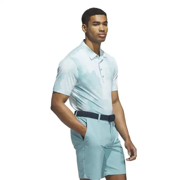 ADIDAS MENS ULTIMATE365 TOUR PRINT COOL FEELING POLO