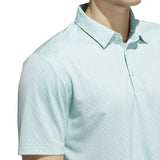 ADIDAS MENS CORE ALLOVER PRINT POLO