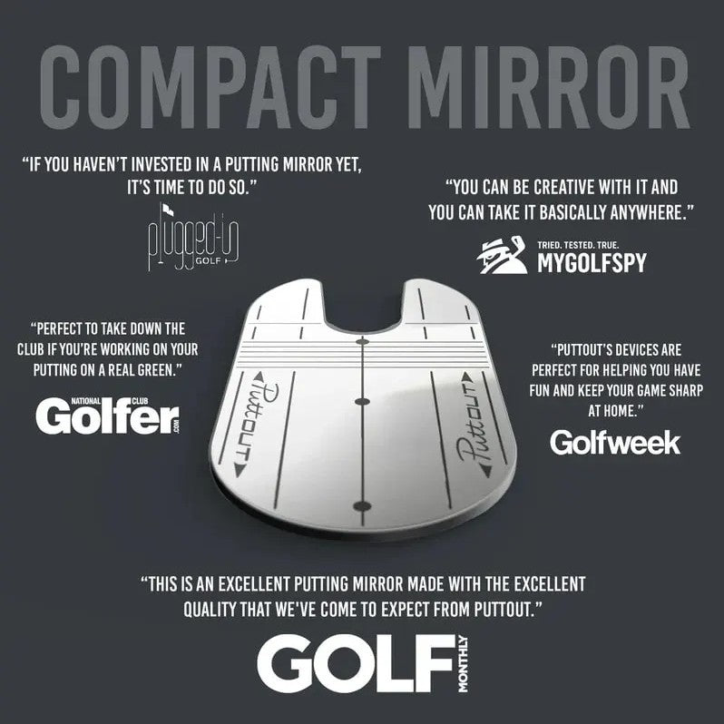 Puttout Compact Putting Mirror