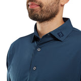FOOTJOY MENS MICRO FDR STRIPE LISLE TONAL POLO