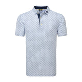 FOOTJOY MENS FIGURE PRINT LISLE POLO