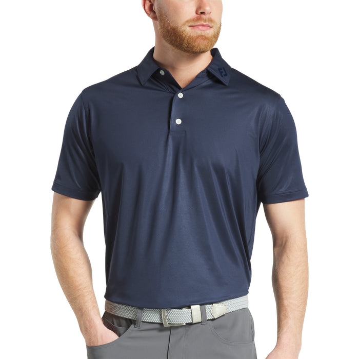 FOOTJOY MENS TONAL DOT PRINT LISLE POLO