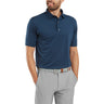FOOTJOY MENS MICRO FDR STRIPE LISLE TONAL POLO