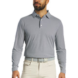 FOOTJOY MENS LONG SLEEVE SUN PROTECTION POLO