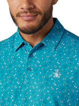 Original Penguin 19th Hole Sake-Tini Novelty Polo