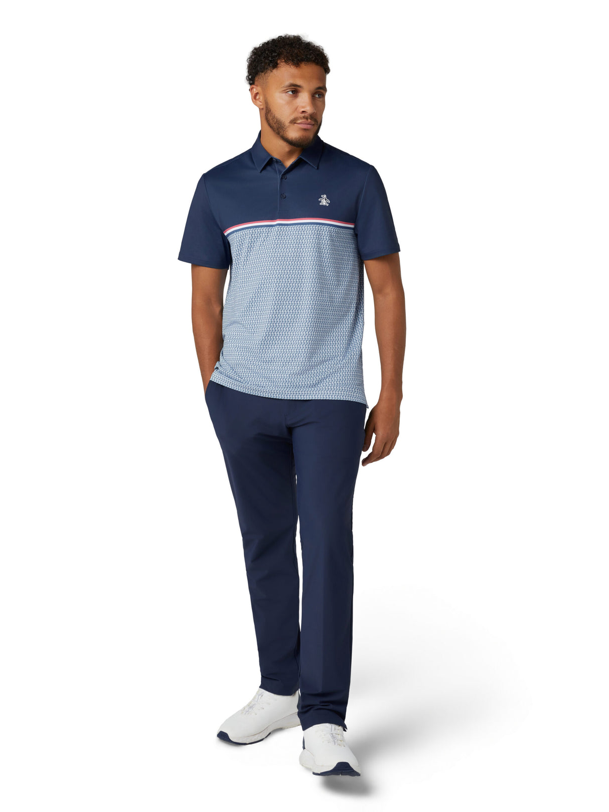 Original Penguin Engineered P Color Block Polo