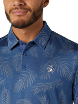Original Penguin All Over YD Botanical Jacquard Polo