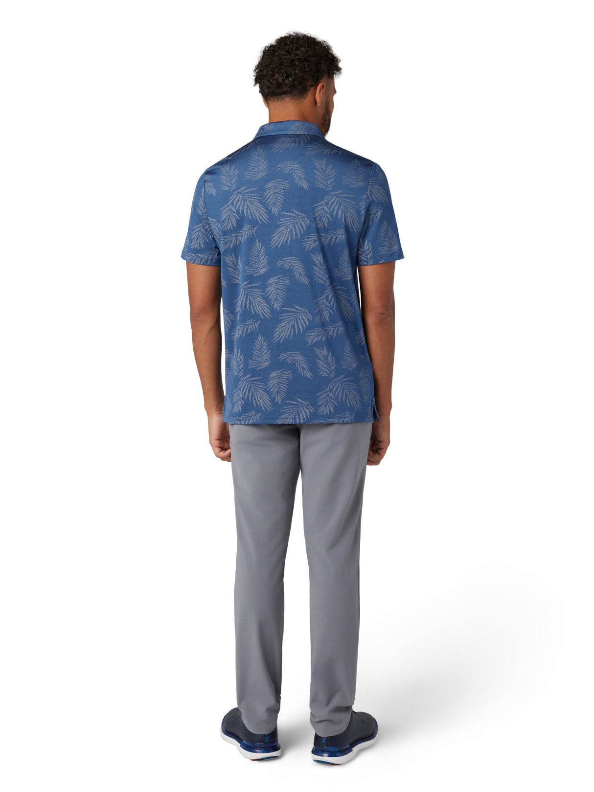 Original Penguin All Over YD Botanical Jacquard Polo
