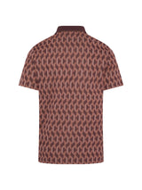 Original Penguin All Over YD Jacquard Colour Block Polo