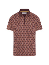 Original Penguin All Over YD Jacquard Colour Block Polo