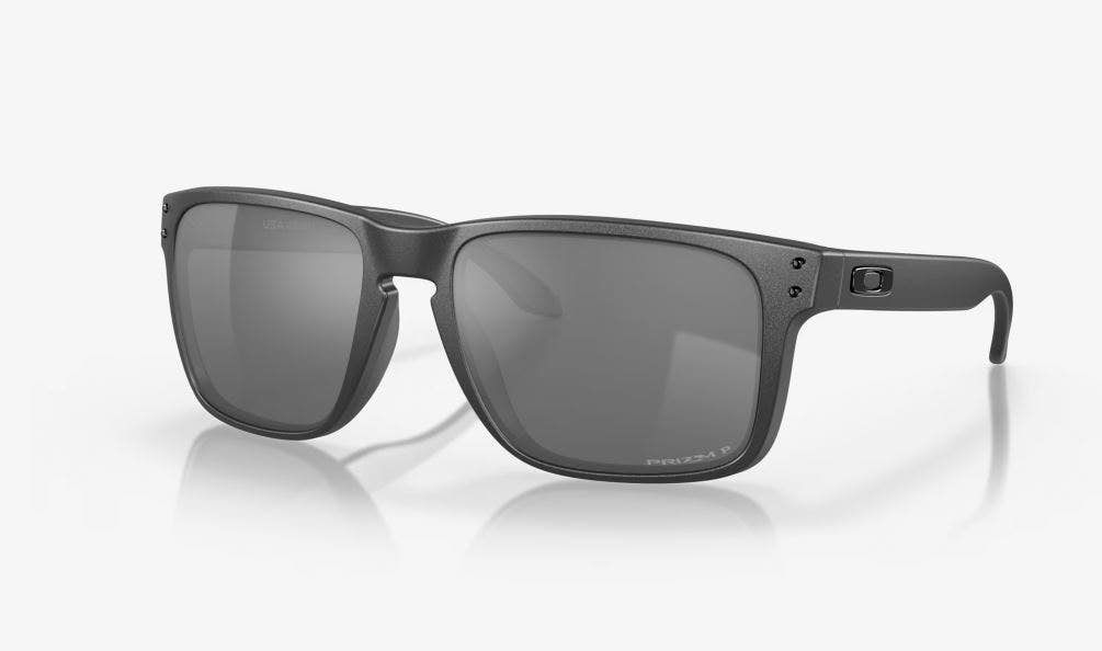 Oakley Holbrook XL & PRIZM Polar Lens - Steel/Black Sunglasses