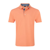 Footjoy Mens Stretch Pique Trim Polo