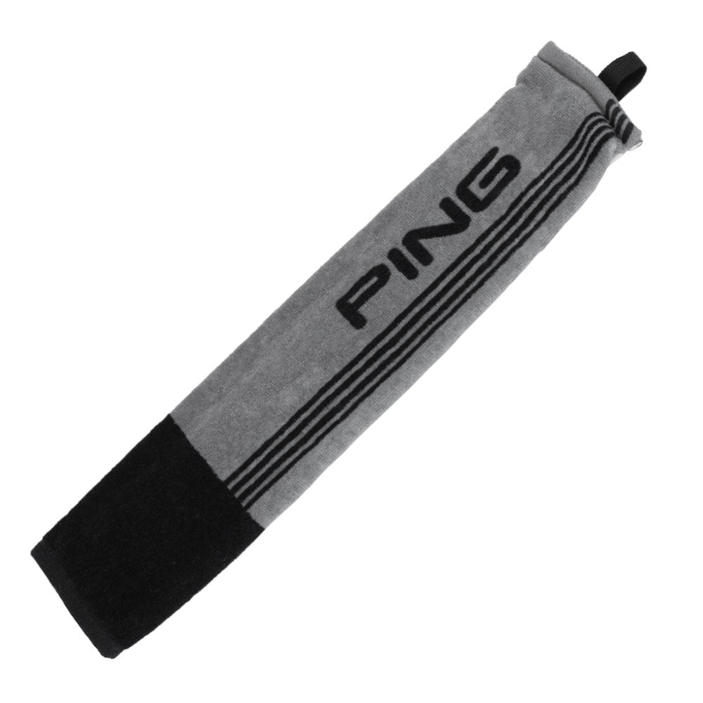 PING 214 Trifold Towel - Grey/Black