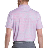 FOOTJOY MENS FLORAL SKETCH PRINT LISLE POLO