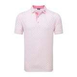 FOOTJOY MENS FIGURE PRINT LISLE POLO