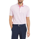 FOOTJOY MENS FIGURE PRINT LISLE POLO