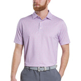 FOOTJOY MENS FLORAL SKETCH PRINT LISLE POLO