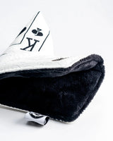 Pins & Aces White Out Ace Of Spades Blade Putter Cover