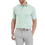 FOOTJOY MENS FIGURE PRINT LISLE POLO