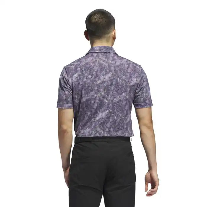 ADIDAS MENS ULTIMATE365 TOUR TWISTKNIT PIQUE POLO