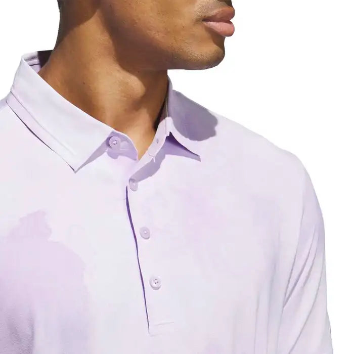 ADIDAS MENS ULTIMATE365 TOUR PRINT COOL FEELING POLO