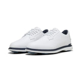 Puma Royale Golf Shoes - White/Deep Navy/Team Light Blue
