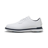 Puma Royale Golf Shoes - White/Deep Navy/Team Light Blue