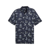 PUMA MENS MATTR FLOCK POLO