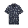 PUMA MENS MATTR FLOCK POLO