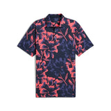 PUMA MENS MATTR BROKEN FLOWER POLO