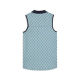 Puma Cloudspun Scallop Ladies Polo - Sea Glass/Green Terrain