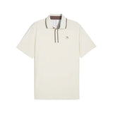 PUMA MENS PUMA X AP TIPPED JACQUARD POLO