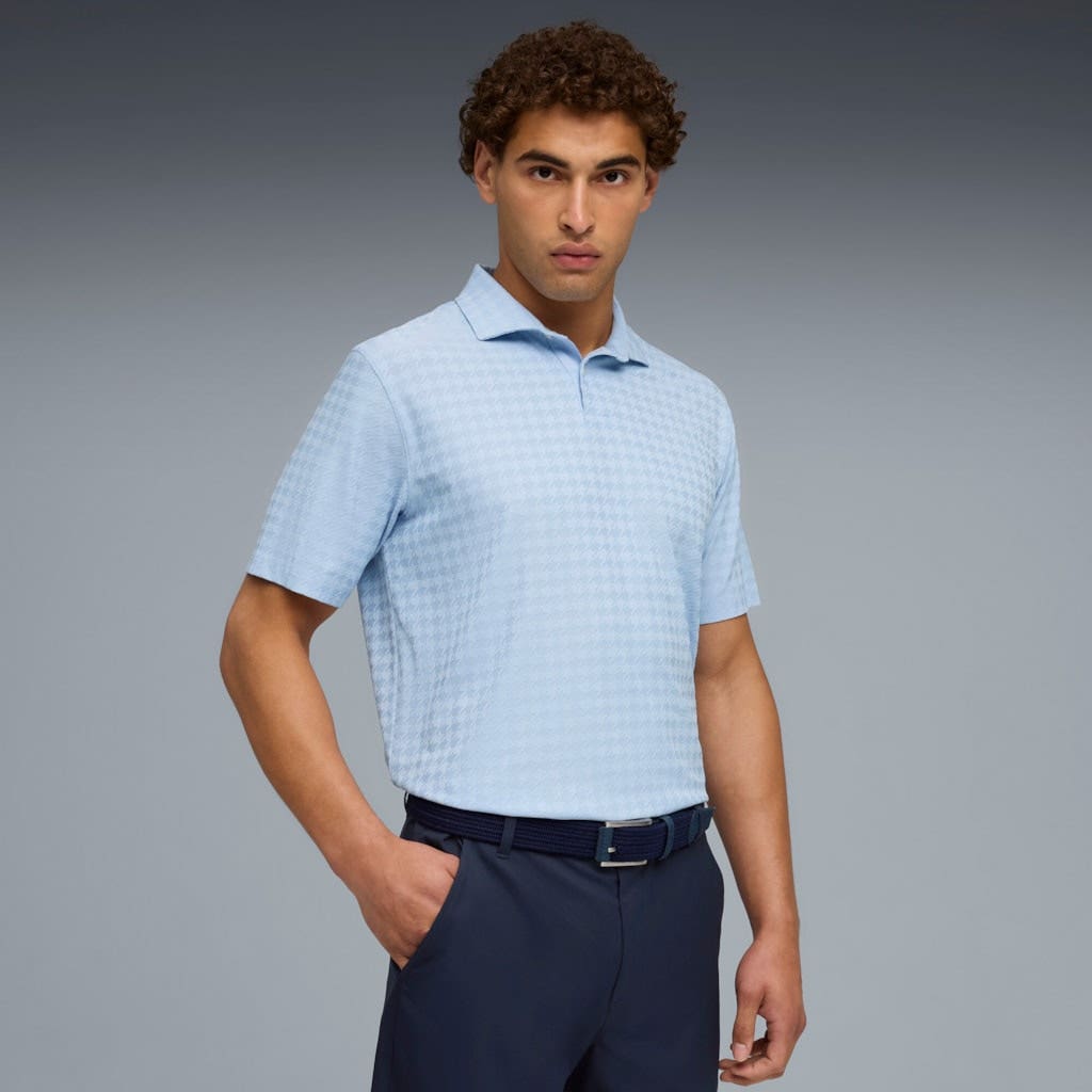 Puma Mattr Houndstooth Polo