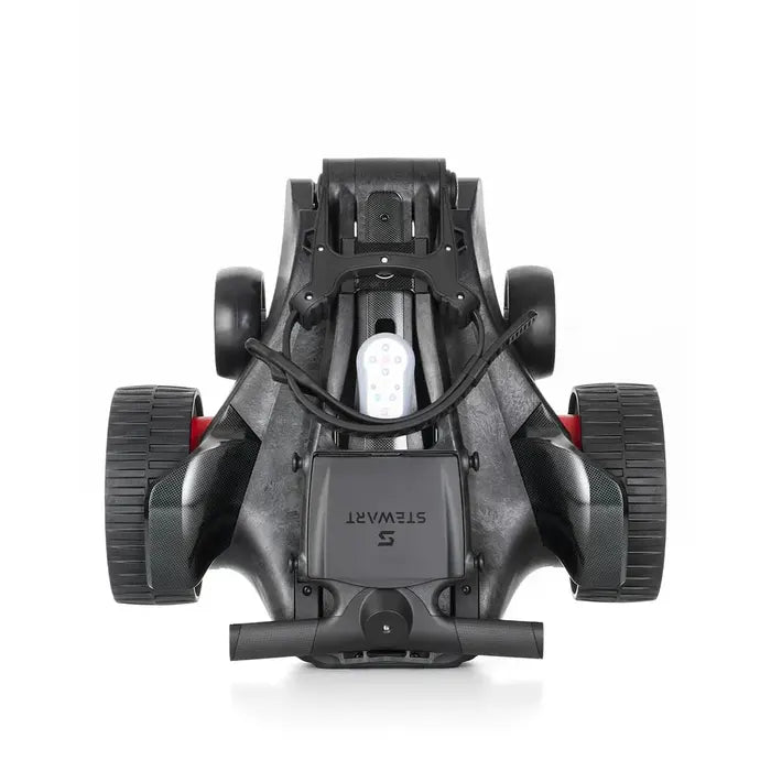 Stewart Golf Q-Follow Extended Battery Motorised Buggy - Black