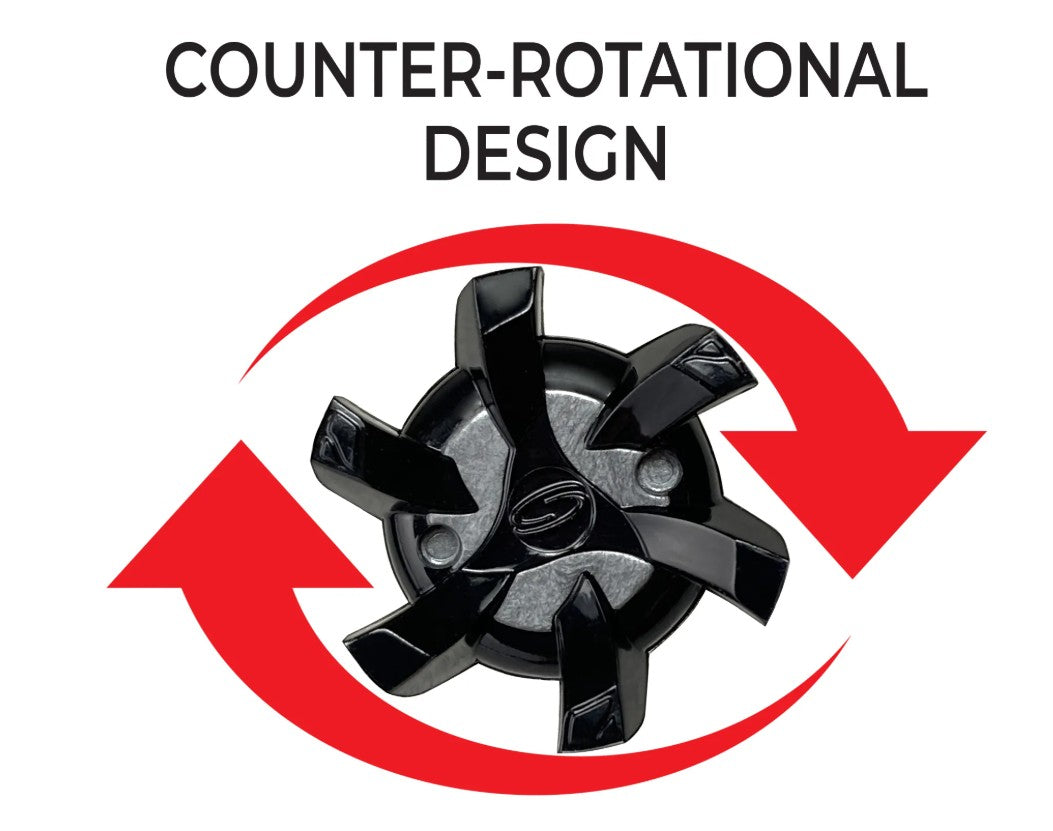 Softspikes Stealth Pins Black/Silver - 20 Pack