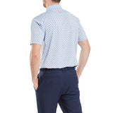 Footjoy Mens Flower Bud Foulard Polo