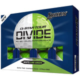 Srixon 2026 Q-Star Tour 6 Divide Golf Balls 12pk - White/Green
