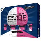 Srixon 2026 Q-Star Tour 6 Divide Golf Balls 12pk - White/Pink
