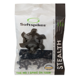 Softspikes Stealth Pins Black/Silver - 20 Pack