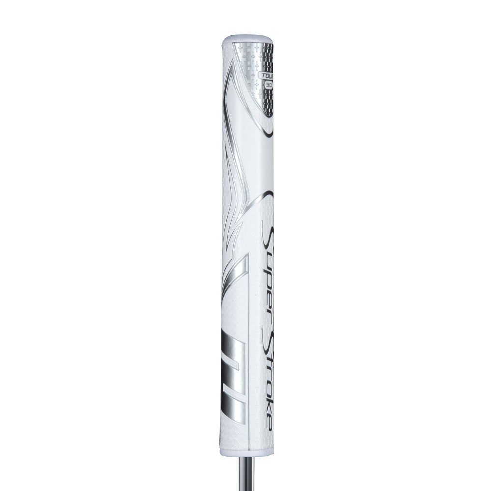 Superstroke Zenergy Putter Grip Tour 3.0 - White/Silver